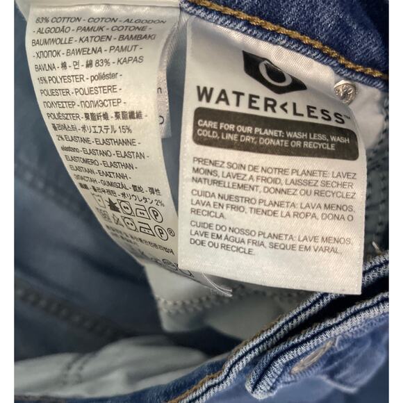 Levi’s 414 Classic Straight In lapis Speed 31” Inseam Jeans Size 24W - Picture 13 of 13